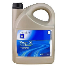 Моторное масло GM Dexos 1 Gen2 5W-30 5л. синтетическое [95599877]