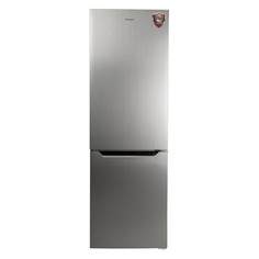 Холодильник WEISSGAUFF WRK 185 XNF, двухкамерный, нержавеющая сталь