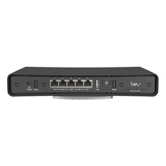 Wi-Fi роутер MIKROTIK hAP ac3 LTE6 kit, AC1200, черный [rbd53gr-5hacd2hnd&r11e-lte6]