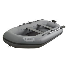Лодка моторно-гребная FLINC F280TL, надувная, серый