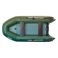 Лодка моторно-гребная FLINC FT320KA, надувная, оливковый