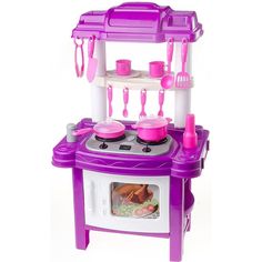 Игровой набор Bonna Детская кухня (розовый)