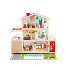Кукольный домик Hape семейный особняк (E3405_HP)