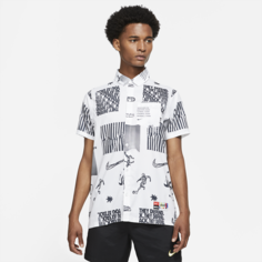 Рубашка с футбольным принтом Nike F.C. Dri-FIT - Белый