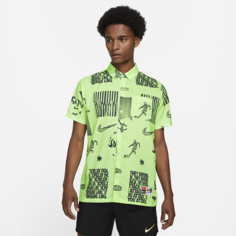 Рубашка с футбольным принтом Nike F.C. Dri-FIT - Зеленый