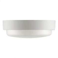 Светильник настенно-потолочный светодиодный влагозащищенный LCL04-8W-R21-6K-SM, 5 м², холодный белый свет, цвет белый Wolta