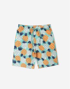 Пляжные шорты с ананасами для мальчика Gloria Jeans