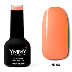 YMMY Professional, Гель-лак «Люминесцентный» №04