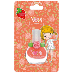 Nomi, Детский лак для ногтей №6, сверкающий коралл, 7 мл