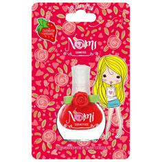 Nomi, Детский лак для ногтей №1, красный мак, 7 мл