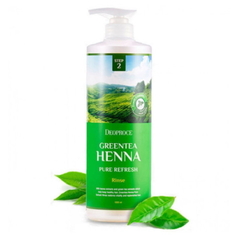 Deoproce, Бальзам для волос Green Tea Henna Pure Refresh, 1 л