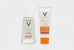 Набор: Уход 3в1 антивозрастной spf50 + Мицеллярная вода Vichy