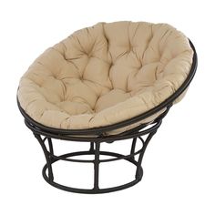 Кресло papasan (ecodesign) бежевый 108x84x100 см.