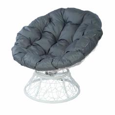 Кресло с пружиной papasan (ecodesign) серый 98x80x88 см.