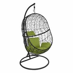 Подвесное кресло (ecodesign) зеленый 103x199x103 см.