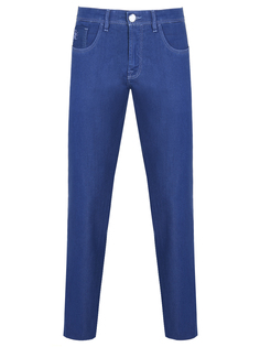 Джинсы Slim Fit из хлопка и шелка Scissor Scriptor