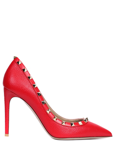Туфли кожаные Rockstud Valentino
