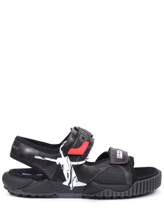 Сандалии кожаные Odsy Off White
