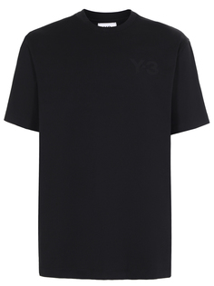 Футболка хлопковая с логотипом Y-3