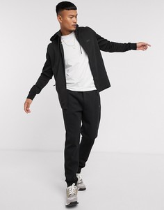 Худи черного цвета на молнии BOSS Athleisure Saggy X-Черный