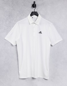 Белая футболка-поло adidas Golf Ultimate 365-Белый