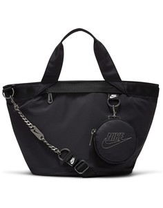 Черная сумка-тоут с маленьким кошельком-брелоком Nike Futura Luxe-Черный