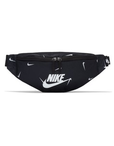 Черная поясная сумка с принтом в виде мини-галочки Nike Heritage-Черный
