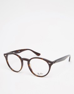 Круглые очки Ray-Ban RX2180-Коричневый