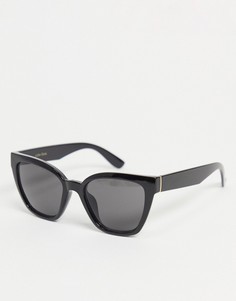 Черные солнцезащитные очки «кошачий глаз» в стиле oversized & Other Stories-Черный цвет