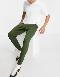 Трикотажные штаны скинни Lyle & Scott-Зеленый цвет