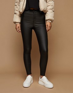 Черные джинсы Topshop Joni-Черный цвет