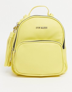 Рюкзак пастельно-желтого цвета с логотипом Steve Madden-Желтый