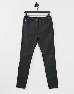Черные джинсы скинни с покрытием Parisian-Черный