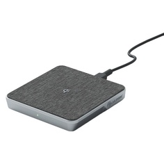 Беспроводное зарядное устройство Alogic Ultra Wireless Charging Pad, серый космос