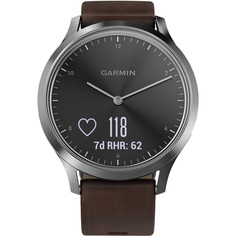 Смарт-часы Garmin Vivomove HR Premium серебряные (010-01850-24)