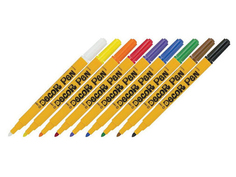 Маркер Centropen Decor Pen 1.5mm 8 цветов + 1 белый 5 2738 0901