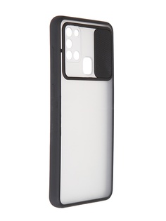 Чехол LuxCase для Samsung Galaxy A21S TPU+PC 2mm Black 63237