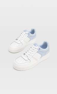 Stradivarius Кеды В Светлых Тонах Cиний 41