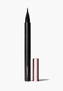 Подводка для глаз MAC brushstroke liner, brushblack