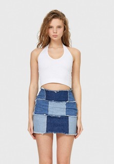 Юбка джинсовая Stradivarius 