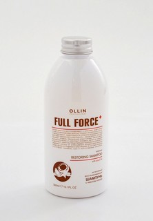 Шампунь Ollin FULL FORCE для восстановления волос OLLIN PROFESSIONAL интенсивный с маслом кокоса, 300 мл
