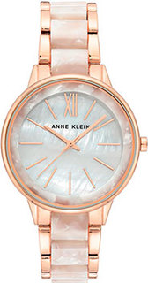 fashion наручные женские часы Anne Klein 1412RGWT. Коллекция Plastic