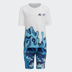 Комплект: футболка и шорты Aaron Kai Primeblue adidas Sportswear