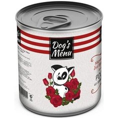 Консервы для собак Dogs Menu ростбиф 750 гр Без бренда