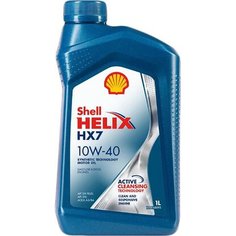 Моторное масло Shell Helix HX7 10W-40 полусинтетическое 1 л