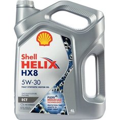 Моторное масло Shell Helix HX8 ECT 5W-30 синтетическое 4 л