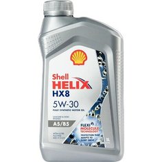Моторное масло Shell Helix HX8 A5/B5 5W-30 синтетическое 1 л