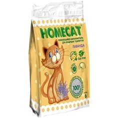 Наполнитель комкующийся Homecat