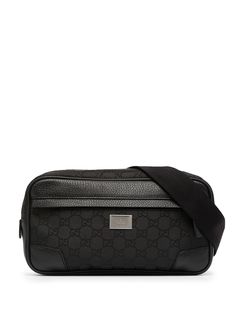 Gucci Pre-Owned поясная сумка с монограммой GG