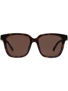 Balenciaga Eyewear солнцезащитные очки Side в D-образной оправе
